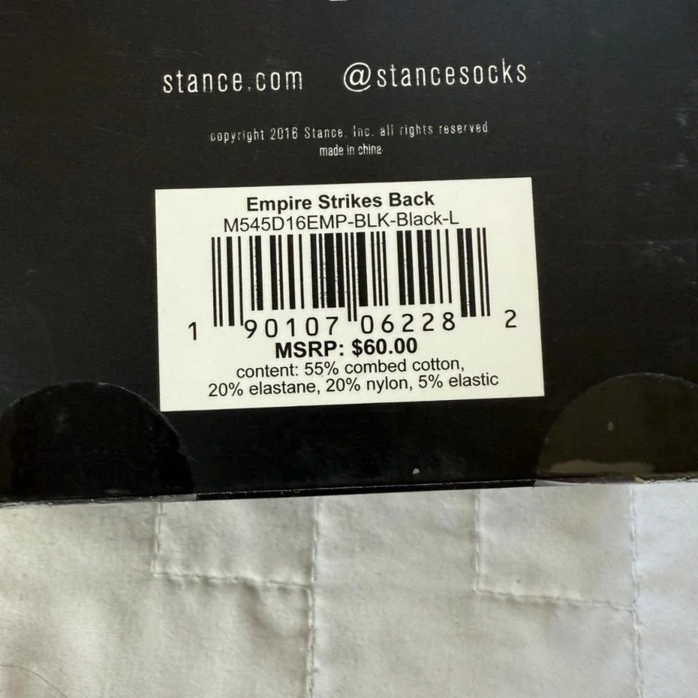 STAR WARS EMPIRE STRIKES BACK 3 PACK SOCKS